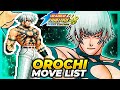 OROCHI MOVE LIST The King Of Fighters 98 Ultimate Match Final Edition KOF98UMFE