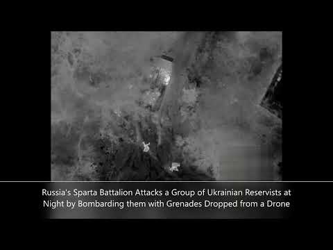 130O - Russia's Sparta Battalion Attacks Ukrainian Reservists using Drone Grenades