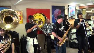 Jambalaya Brass Band @ Louisiana Music Factory 2014