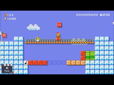 Super Mario Maker 2 | ON/OFF Switch Research Expedition | (Job 2) Story Mode Guide 😁