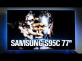 Samsung S95c 77-INCH OLED  1-Month Review | Gaming, Picture, Sound!