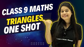 Triangles | One Shot | Class 9 Math