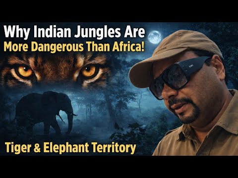 Why Indian Jungles Are More Dangerous Than Africa ! Tiger & Elephant Territory After Dark | Tigers