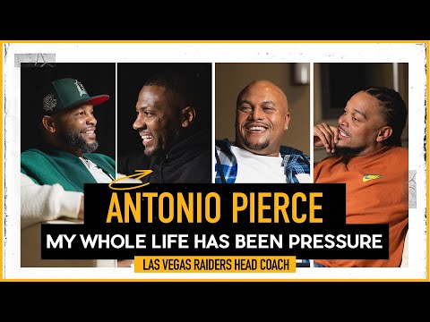 Antonio Pierce Undrafted to Super Bowl Champ to Raiders Head Coach on how to win in Vegas| The Pivot