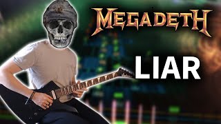 Megadeth - Liar (Rocksmith CDLC) Guitar Cover