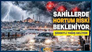 Metrekareye 100 Kilogram Yağış Düşecek: 3 Büyükşehir İçin Kırmızı Uyarı Geldi! |