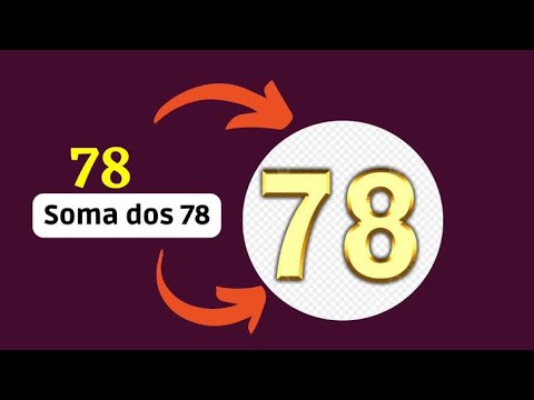 Clube de exatas: Soma dos 78 - resolução