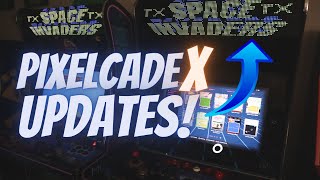 AtGames PixelcadeX Updates for the BitPixel LED Marquee on Firmware 5.22.0!