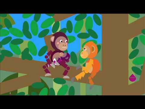 Orangutan and Chimpanzees - Fables by SHAPES | Folktales for Kids | Stories Around the World