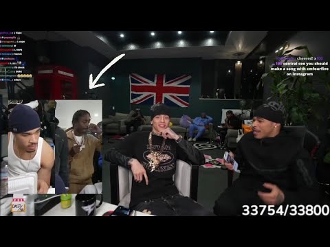 PlaqueBoyMax TELLS Central Cee The Truth About The Lil Tjay Smoking Situation..😭