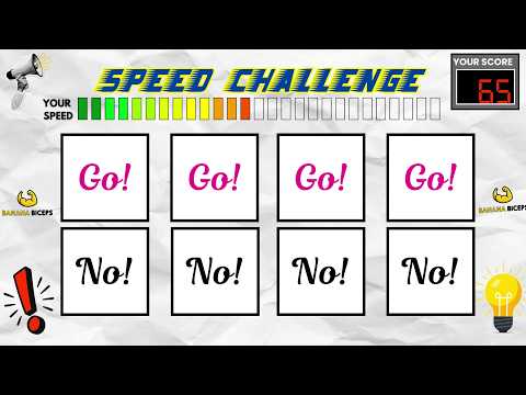 Slow to Fast Say The Word On Beat Speed Challenge 82 | SPEED EDITION | Easy Medium Hard | Fast