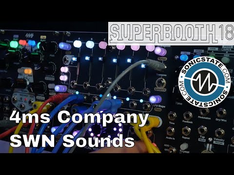 Superbooth 2018: 4ms Spherical Wavetable Navigator - More Sounds Demo!