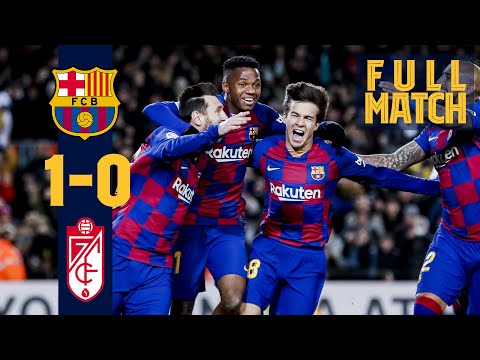 FULL MATCH: BARÇA - GRANADA (2019/20) QUIQUE SETIEN'S DEBUT!