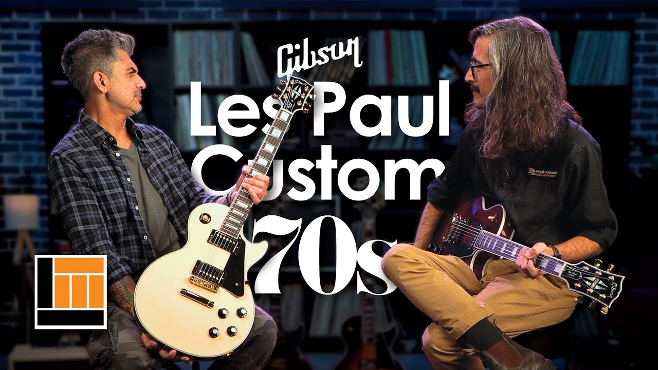 We're at Gibson USA with the NEW Les Paul Custom 70s! - YouTube
