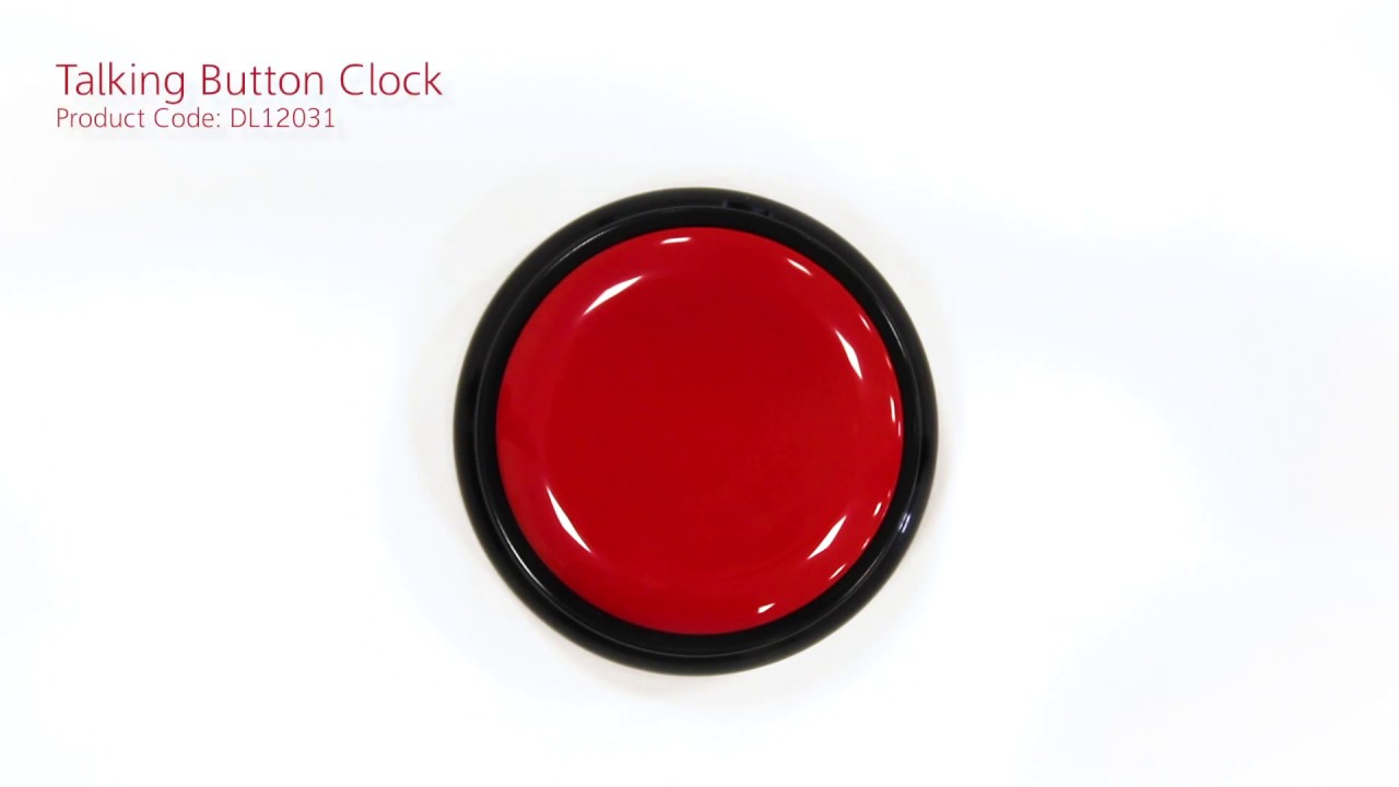 Talking Button Clock