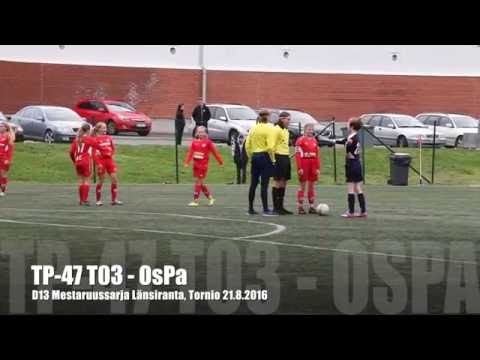 TP-47 T03 - OsPa D13 Mestaruussarja ensimmäinen puoliaika 2016-08-21