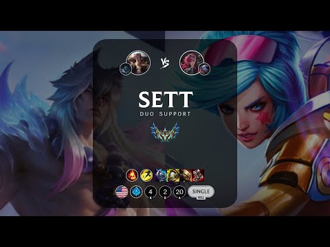 Sett Support vs Vi - NA Challenger Patch 13.12