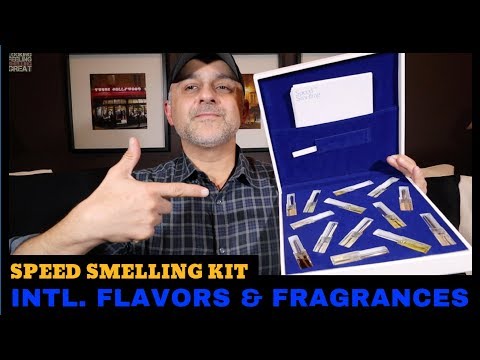 International Flavors & Fragrances (IFF) Speed Smelling 2017 Postmodern Collection Preview Video