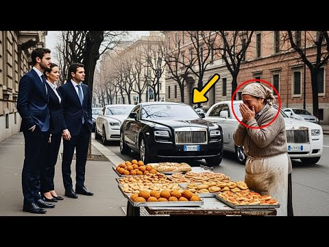 POVERA VENDITRICE nutrì 3 gemelli senzatetto; anni dopo, 3 Rolls-Royce si fermarono alla bancarella
