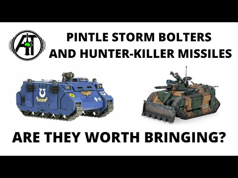 Storm Bolters and Hunter Killer Missiles - Vehicle Upgrades in 9th Edition