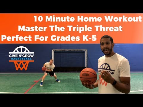 MASTER The Triple Threat - Youth Basketball Triple Threat Drills