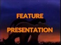 Walt Disney Studios Home Entertainment Feature Presentation ID History 1987 2006 LAST UPDATE