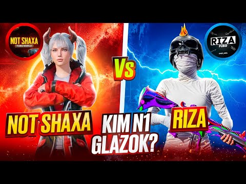 NOT SHAXA VS RIZA 😱 KIM N1 GLAZOK? HAL QILUVCHI O'YIN 😳