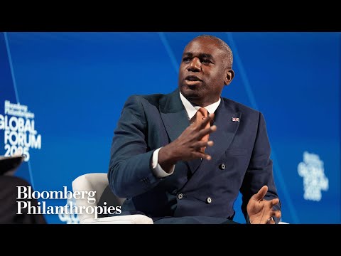 David Lammy on UK's Role in Global Economy | Bloomberg Philanthropies