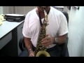 Practicing my transcription of Cannonball's solo on Lover Man