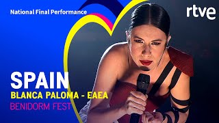Download lagu Blanca Paloma Eaea Spain National Final Performanc... mp3