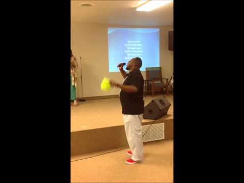 Gerald Pace sings Rush In This Place