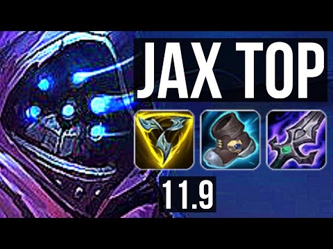 JAX vs SINGED (TOP) | 75% winrate, 4/2/7 | NA Master | v11.9