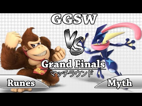 GGSW 127 - Runes (Donkey Kong) Vs Myth (Greninja) Smash Ultimate Grand Finals