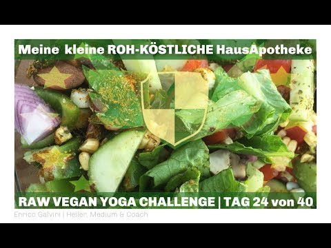 DIE WICHTIGSTE MEDIZIN DEINER ROHKOST HAUSAPOTHEKE | Tag 24 von 40 | Raw Vegan Yoga Challenge |