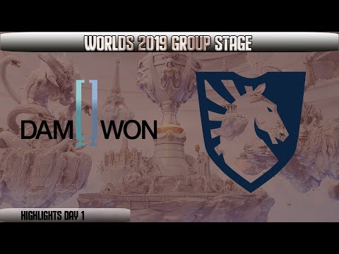 DWG vs TL Highlights Worlds 2019 Main Event Group Stage Damwon Gaming vs Team Liquid