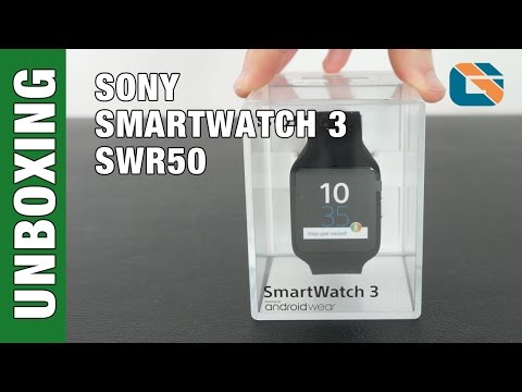 Sony Smartwatch 3 SWR50 Unboxing & First Impressions