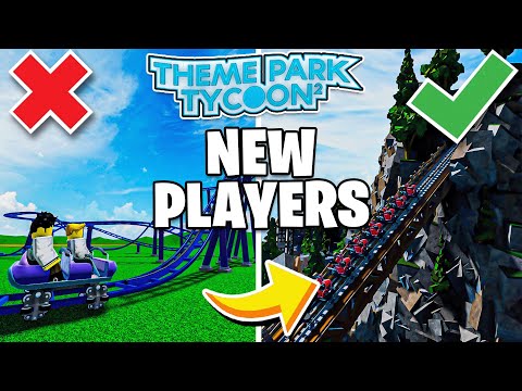 BEST TIPS for New Theme Park Tycoon 2 Players - Beginner's Guide