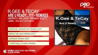 R.Gee & TeCay - Are U Ready (Mirko Milano Remix Edit)