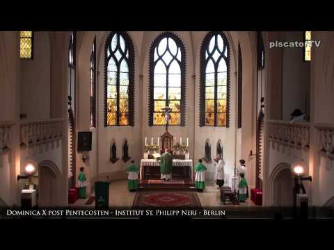 Dominica X post Pentecosten 11 Praefatio - Traditional Latin Mass