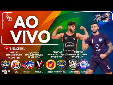 19/09 Vôlei Amador–Maringá PR AO VIVO | Country Clube | Liga Authentic  🏐 Volleyball Live Brazil
