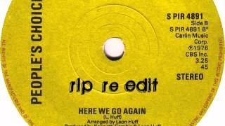 PEOPLE's CHOICE - HERE WE GO AGAIN (RLP RE-EDIT)