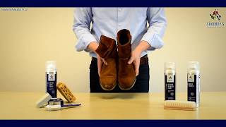 Jak vyčistit semišové a nubukové boty
