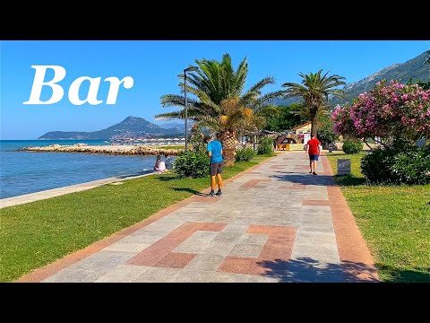Bar Montenegro 🇲🇪 Passeio a Pé