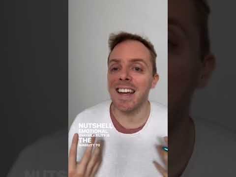 What is emotional unavailability?