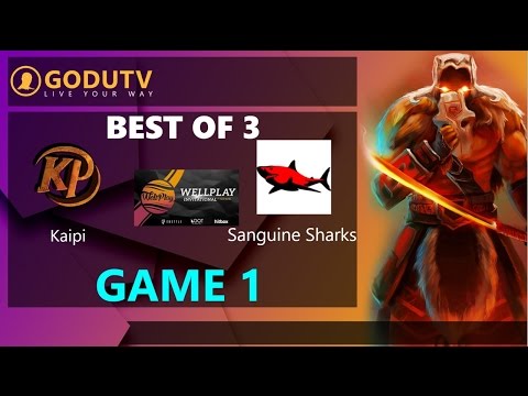 Wellplay Invitational #4 - Vietnamese Stream | Kaipi vs Sanguine Sharks - Game 1 | GoduTV.vn