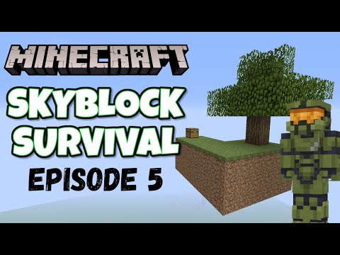 EPIC HOUSE BUILD - Ultimate Minecraft Skyblock Survival