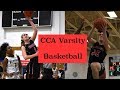 CCA VS AOA Raw Highlights start video at 1:01:00 for Varsity game