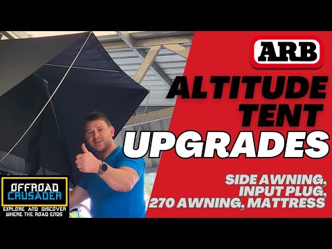Making the best BETTER! - Side awning kit, Anderson Plug relocation and more! ARB Altitude RTT