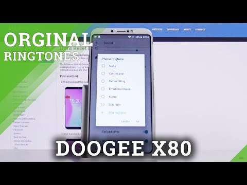 How to Change Ringtone in DOOGEE X80 – Set Up Ringtone