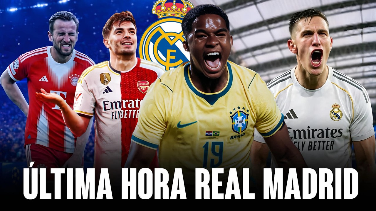 💣ENDRICK DEBE VOLVER AL REAL MADRID | HARRY KANE BAJA CONTRA EL REAL MADRID | OFERTA DEL ARSENAL